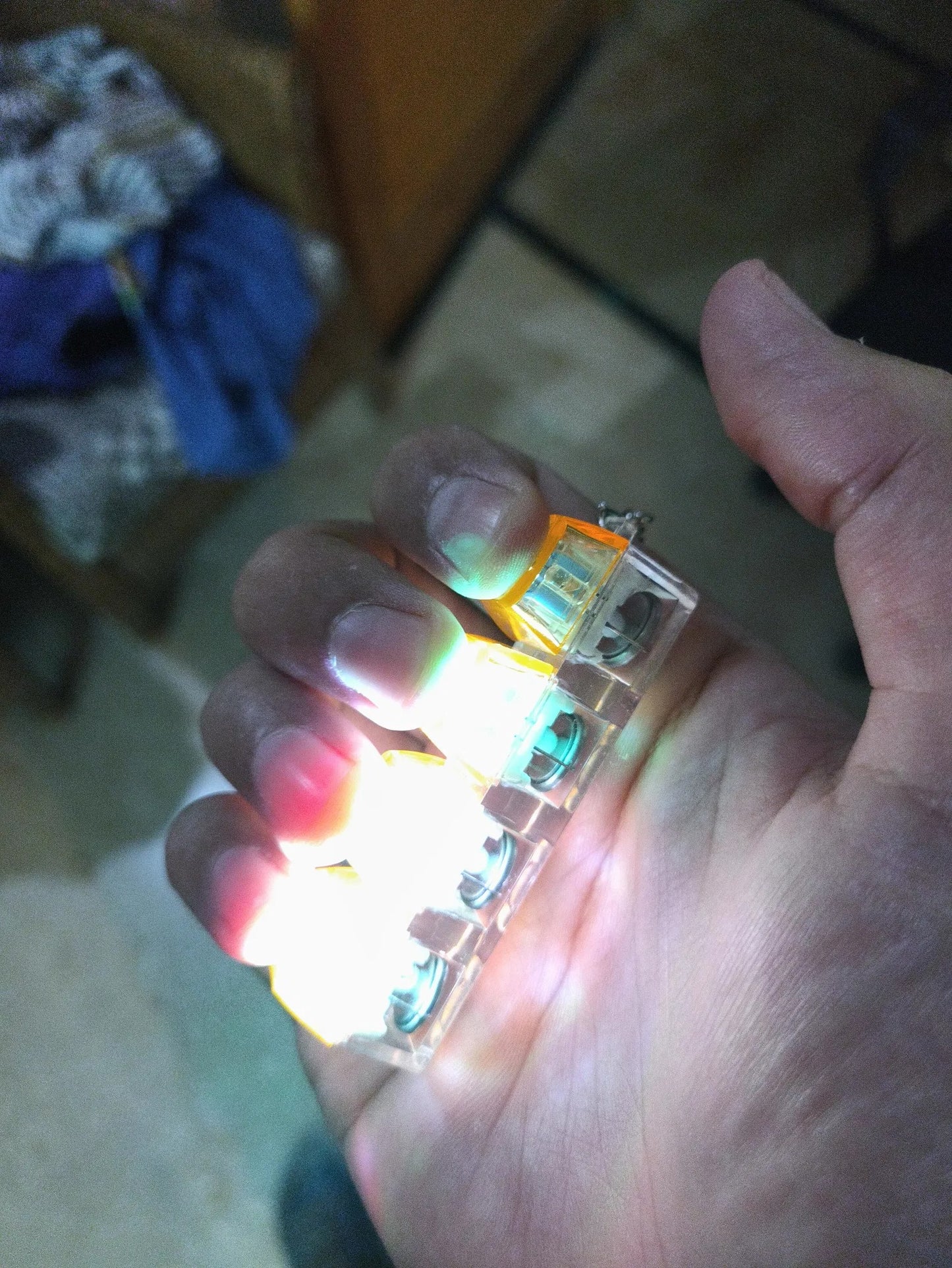 RGB Keyboard Keychain